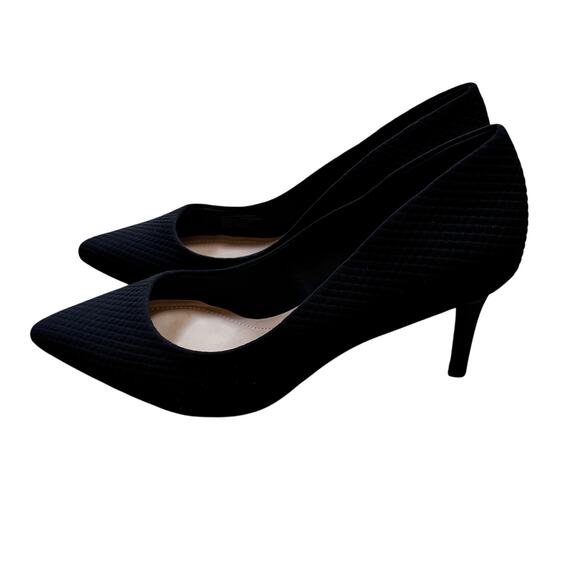 Alfani Step-flex Jeules 9.5W black high heels shoes dressy pumps classic career